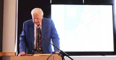 Speaker recounts Holy Land pilgrimage